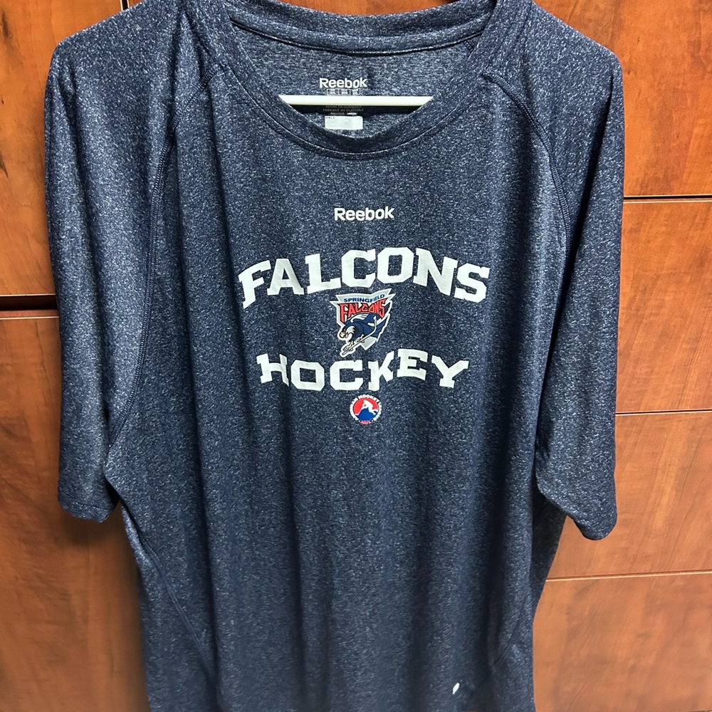 Springfield Falcons hockey shirt AHL Reebok play dry